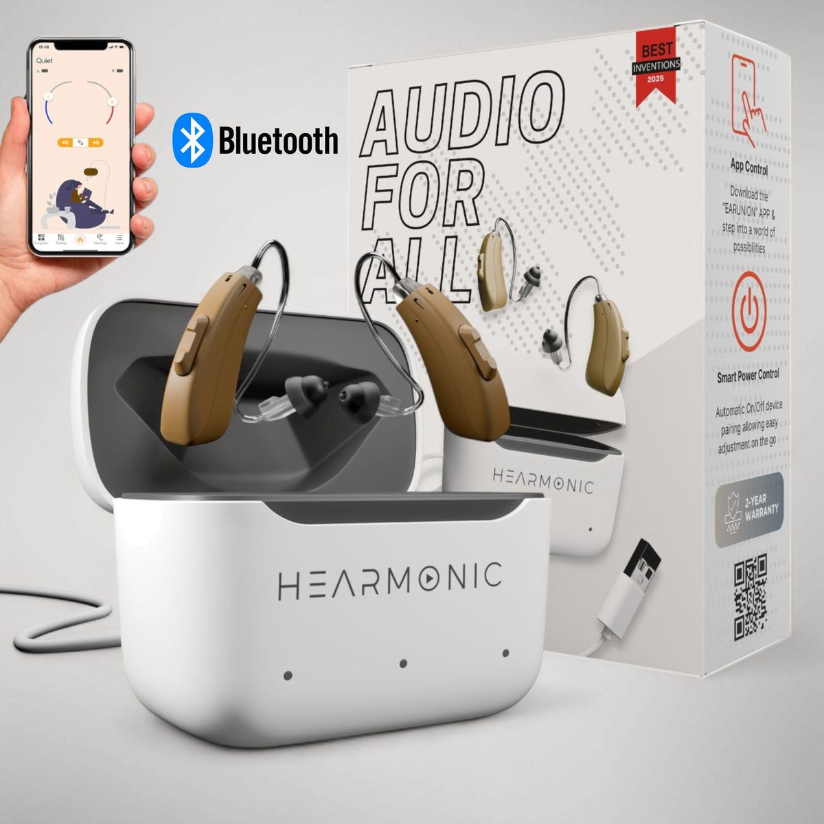 Hearmonic Luna - BTE X Pro Bluetooth (Pair)